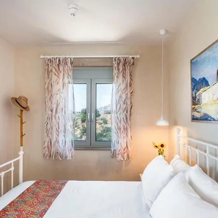 Aloni Villa With 180° Seaview, Private Pool & Bbq, 2Km From Beach Plakias Exterior photo