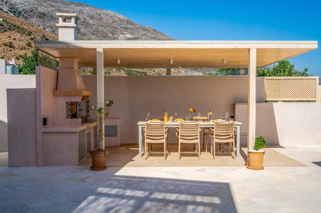 Aloni With 180° Seaview, Private Pool & Bbq, 2km From Villa