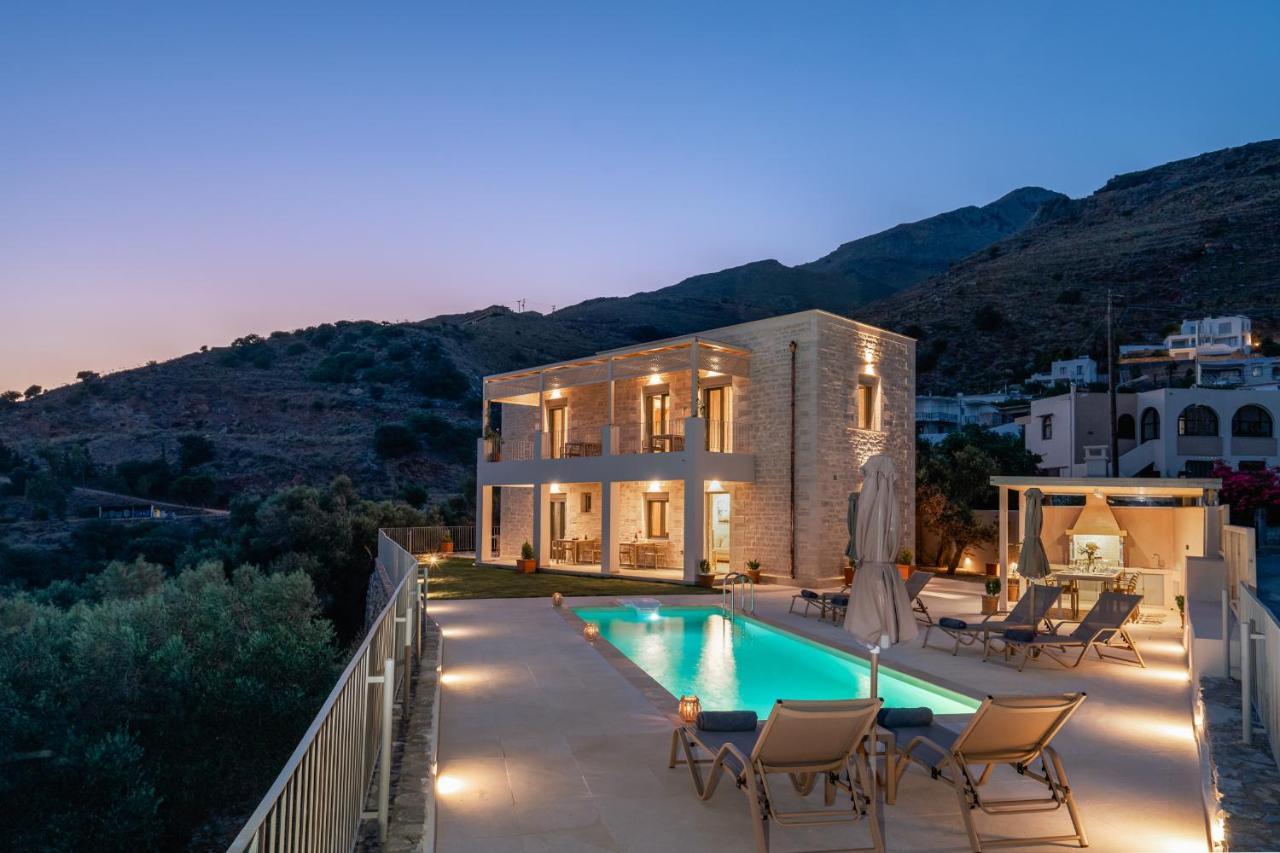 Aloni With 180° Seaview, Private Pool & Bbq, 2km From Villa *