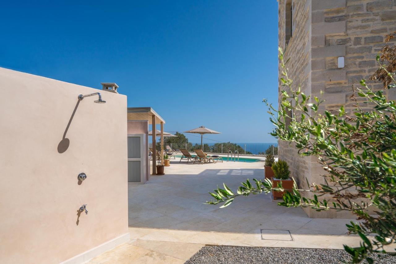 Aloni With 180° Seaview, Private Pool & Bbq, 2km From Villa *